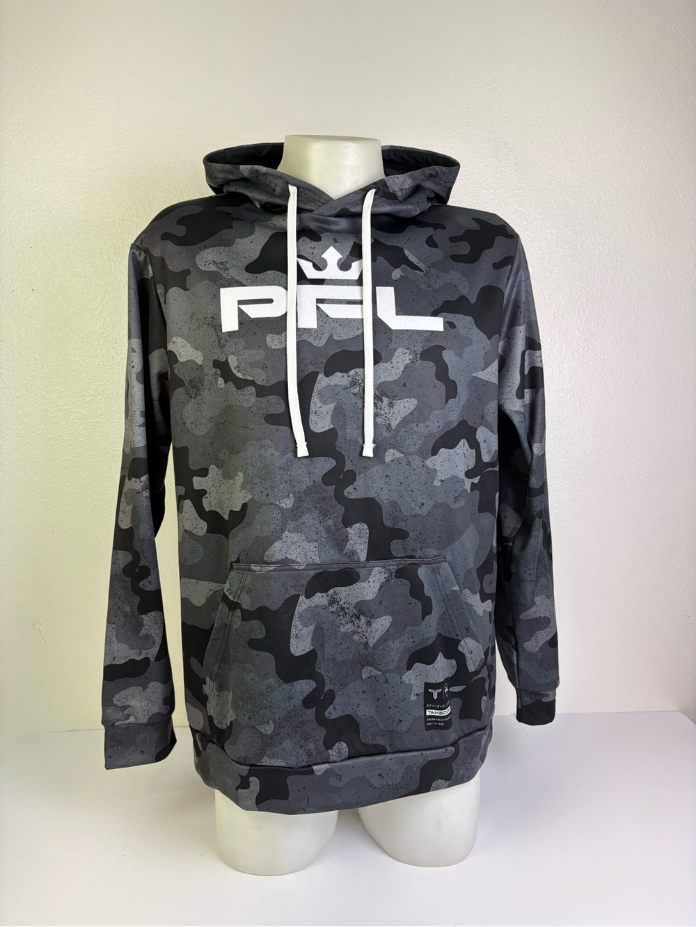 Takedown PFL Official Issue Camo Performance Pullover Hoodie Men’s Large MMA